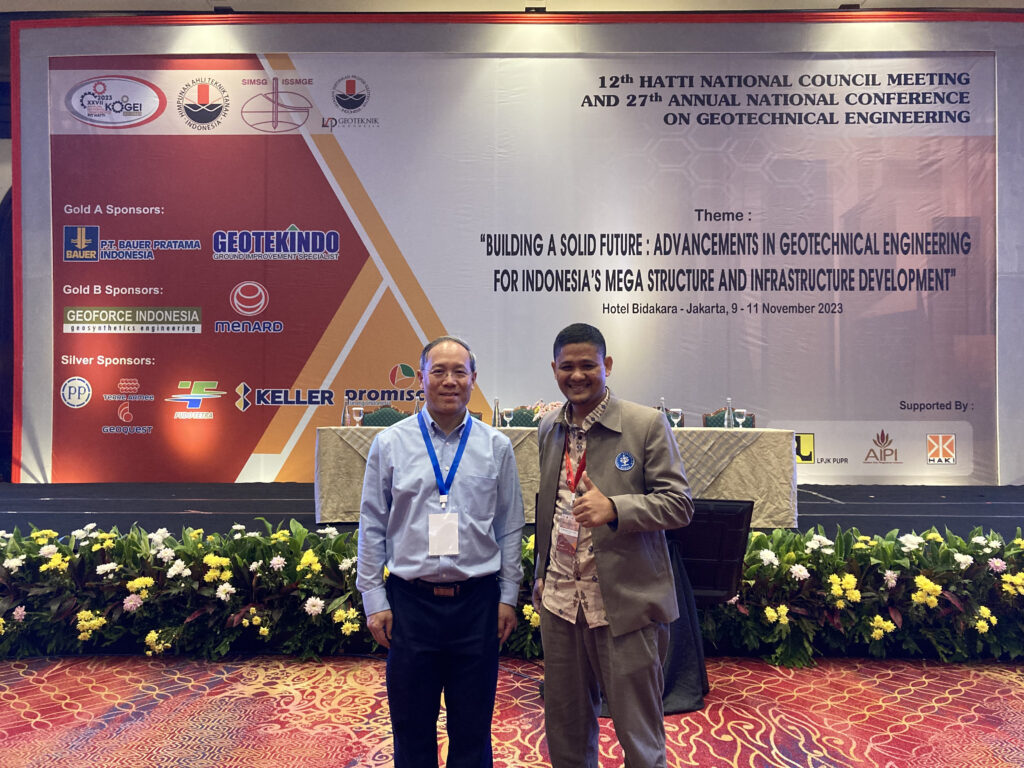 With Prof Jian Chu, NTU Singapore, 2023